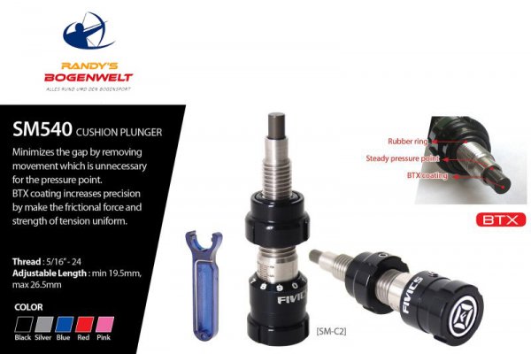 Fivics Button SM540 schwarz