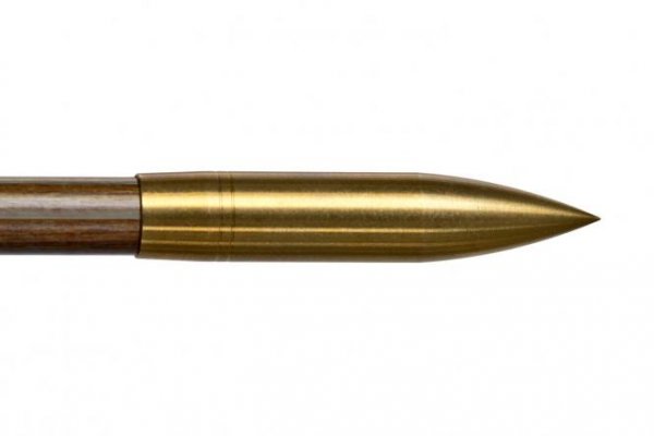 Messing Schraubspitze Bullet f Holzpfeile 5/16 70grs 