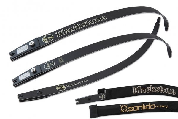 SANLIDA BLACKSTONE CARBON FOAM RECURVE LIMBS Medium = 62" 60 lbs
