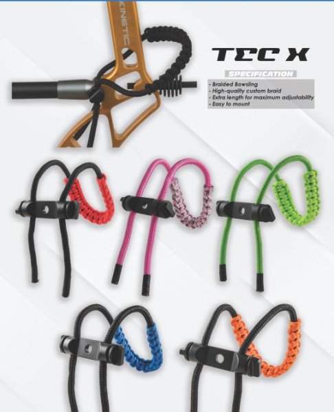 AVALON TEC-X BOGENSCHLINGE ZUR BOGENMONTAGE Schwarz/Rot