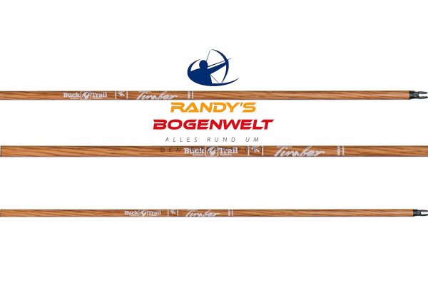 BUCK TRAIL CARBONSCHAFT TIMBER 6.2 32" - INSERT & NOCK INCL.
