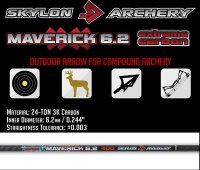 SKYLON CARBONSHAFT 3K MAVERICK 6.2 12/PK