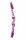 KINETIC MITTELSTÜCK ZIVIO RECURVE RISER ILF ANODIZED 25" RH_Blau anodisiert
