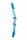 KINETIC MITTELSTÜCK ZIVIO RECURVE RISER ILF ANODIZED 25" RH_Blau anodisiert