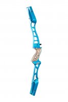 KINETIC MITTELSTÜCK ZIVIO RECURVE RISER ILF ANODIZED 25" LH_Rot anodisiert