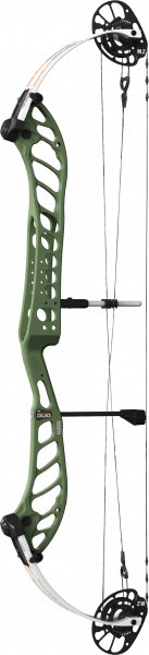 PSE COMPOUNDBOGEN DOMINATOR DUO 38 RH_M2 - 26″ – 30″_Blau/Wurfarme Weiss_40-50 lbs