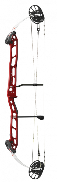 PSE COMPOUNDBOGEN LAZER 2024 NF CAM RH-50 lbs-Black Cherry