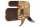 AVALON ANKERTAB CLASSIC OLYMPIC RECURVE HD BRASS  - PRIME LEATHER RH-L