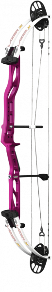 PSE COMPOUNDBOGEN LAZER  X,  NF CAM, ROTATING MODULES LH 50 lbs Purple