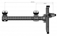 Shibuya Visier Carbon 520 Ultima RC IV Recurve Visier