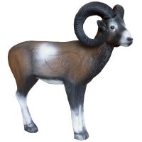 LG ANIMALS 3D-ZIEL MUFFLON STEHEND - L110cm H96cm - 14,5 KG