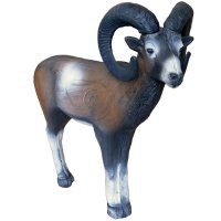 LG ANIMALS 3D-ZIEL MUFFLON STEHEND - L110cm H96cm - 14,5 KG