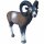 LG ANIMALS 3D-ZIEL MUFFLON STEHEND - L110cm H96cm - 14,5 KG