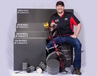 Arch-Well Bogenscheibe 100 x 100 x 20 - 5 Wechselkerne 24 cm